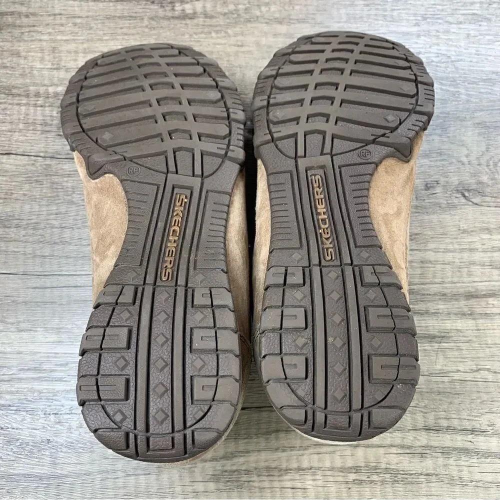 Skechers~Women’s~Tan Memory Foam Relaxed Fit Air-Cooled Shoes~Size 9.5M‎